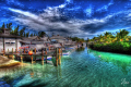 A beautiful day at Nassau's premier dive center Stuart Cove's. 